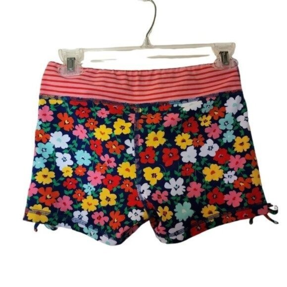 Hanna Andersson Play + Tumble Shorts Floral NWT size 150 size 12 Years Girls - Picture 5 of 5